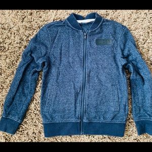 Cute zippy sweatshirt - good quality- sz 8-10